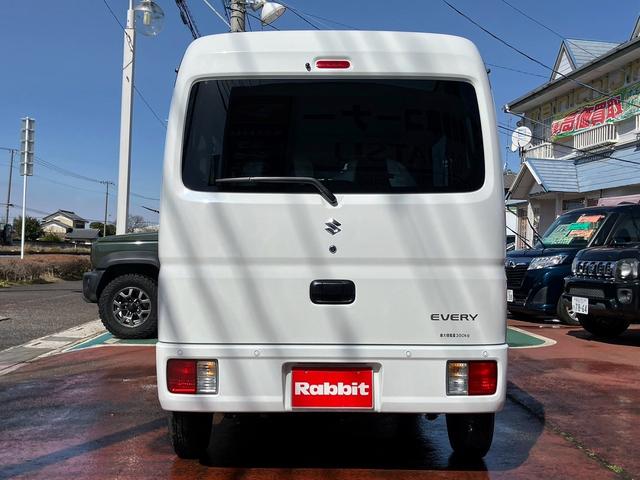 エブリイ PAリミテッド 登録届け出済未使用車 セーフティサポート ハイルーフ パワーウィンドウ クリアランスソナー アイドリングストップ 盗難警報装置 横滑防止 デュアルセンサーブレーキサポート(6枚目)