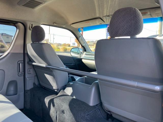 ハイエースバン ロングワイドスーパーGL ワンオーナー車両 ディーゼル車 タイベル交換済 社外オートクルーズ付スロットルコントローラー クリアランスソナー バックカメラ フルセグTV ETC Bluetooth接続 CD DVD(27枚目)