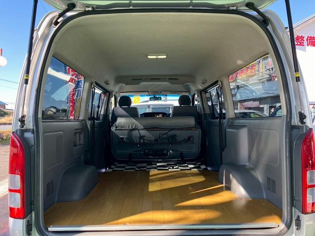ハイエースバン ロングワイドスーパーGL ワンオーナー車両 ディーゼル車 タイベル交換済 社外オートクルーズ付スロットルコントローラー クリアランスソナー バックカメラ フルセグTV ETC Bluetooth接続 CD DVD(35枚目)