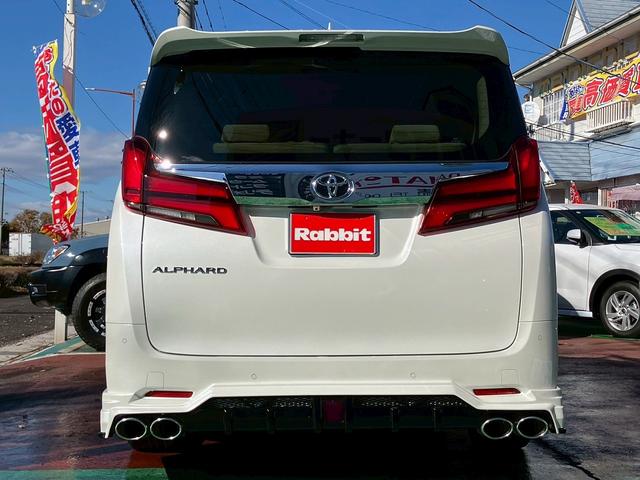 アルファード 2.5X ユーザー買取車両 エムズスピードエアロ、マフラー アルパイン9インチナビ フルフラットシート バックカメラ クルーズコントロール フルセグTV CD DVD Bluetooth対応(40枚目)