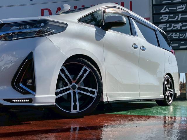 アルファード 2.5X ユーザー買取車両 エムズスピードエアロ、マフラー アルパイン9インチナビ フルフラットシート バックカメラ クルーズコントロール フルセグTV CD DVD Bluetooth対応(45枚目)