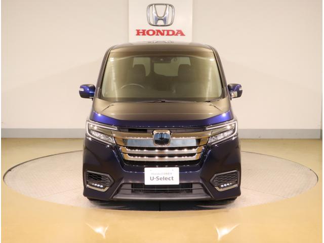 ステップワゴンスパーダ スパーダ・クールスピリットホンダセンシング サイドエアバック スマートキ 左右電動スライドドア バックモニタ Wエアコン 地TV ナビ&TV 三列シート USB 助手席エアバッグ ドライブレコーダ(3枚目)