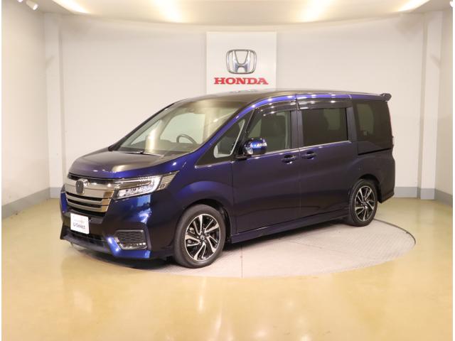 ステップワゴンスパーダ スパーダ・クールスピリットホンダセンシング サイドエアバック スマートキ 左右電動スライドドア バックモニタ Wエアコン 地TV ナビ&TV 三列シート USB 助手席エアバッグ ドライブレコーダ(4枚目)