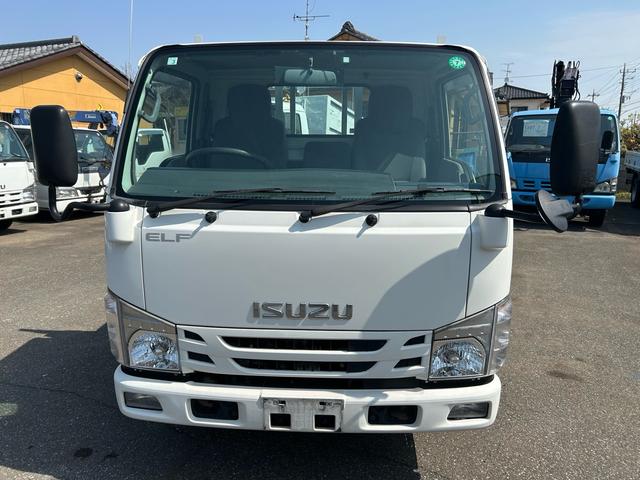 エルフトラック 　平ボデー　３トン　１０尺　高床　荷台内寸長３１２５ｍｍ幅１６２６ｍｍアオリ高３７５　床板張り　ロープ穴３対（2枚目）