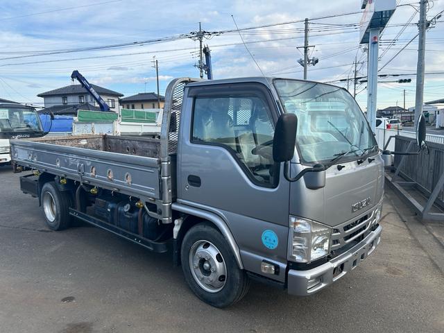 エルフトラック 　ヒラボデー　標準ロング　積載量４トン　床板鉄板貼り　荷台内寸　長さ４３６３ｍｍ幅１７９９ｍｍアオリ高３８０ｍｍ　ロープ穴７対（3枚目）