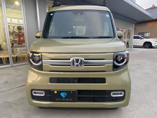 N-VAN+スタイル ファン・ターボホンダセンシング 純正8インチナビ/ドラレコ前後/ルーフキャリア/両側スライドドア/LEDライト/バックカメラ(3枚目)