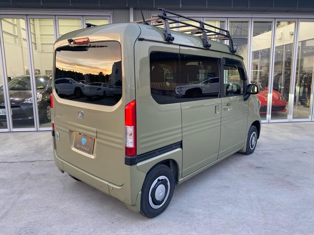 N-VAN+スタイル ファン・ターボホンダセンシング 純正8インチナビ/ドラレコ前後/ルーフキャリア/両側スライドドア/LEDライト/バックカメラ(6枚目)