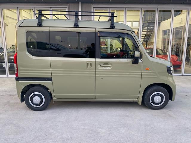 N-VAN+スタイル ファン・ターボホンダセンシング 純正8インチナビ/ドラレコ前後/ルーフキャリア/両側スライドドア/LEDライト/バックカメラ(8枚目)