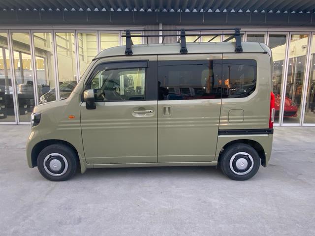 N-VAN+スタイル ファン・ターボホンダセンシング 純正8インチナビ/ドラレコ前後/ルーフキャリア/両側スライドドア/LEDライト/バックカメラ(9枚目)
