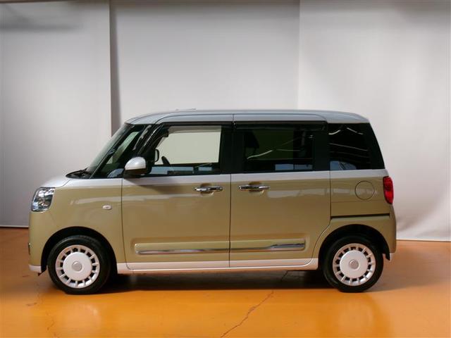 ムーヴキャンバス ストライプスＧターボ　４ＷＤ　フルセグ　メモリーナビ　ＤＶＤ再生　バックカメラ　衝突被害軽減システム　ドラレコ　両側電動スライド　ＬＥＤヘッドランプ　アイドリングストップ（3枚目）