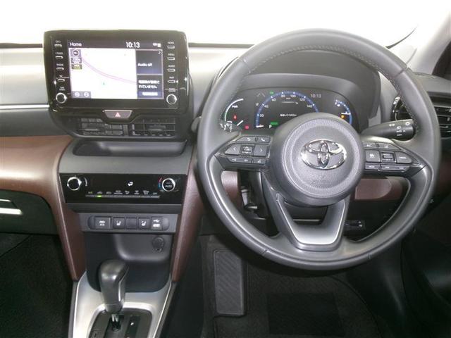 ヤリスクロス ハイブリッドZ メモリーナビ バックカメラ 衝突被害軽減システム ETC ドラレコ LEDヘッドランプ(5枚目)