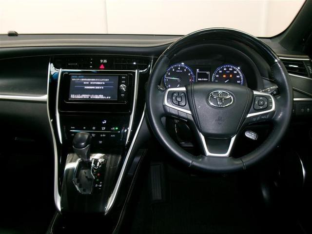 ハリアー プレミアム フルセグ メモリーナビ DVD再生 バックカメラ 衝突被害軽減システム ETC ドラレコ LEDヘッドランプ フルエアロ アイドリングストップ(5枚目)