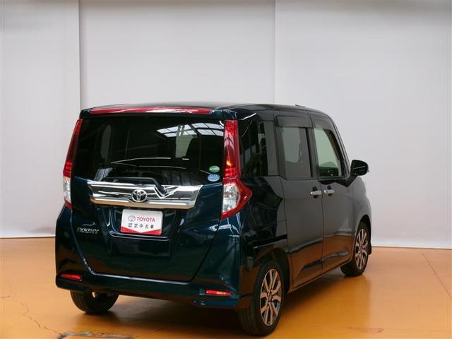 ルーミー カスタムG-T フルセグ メモリーナビ DVD再生 バックカメラ 衝突被害軽減システム ETC 両側電動スライド LEDヘッドランプ アイドリングストップ(4枚目)