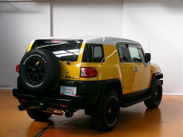 FJクルーザー カラーパッケージ 4WD フルセグ メモリーナビ DVD再生 バックカメラ ETC ドラレコ LEDヘッドランプ(4枚目)