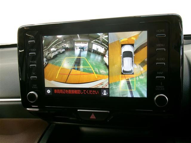 ヤリスクロス ハイブリッドＺ　フルセグ　バックカメラ　衝突被害軽減システム　ＥＴＣ　ＬＥＤヘッドランプ　横滑り防止機能　レーンアシスト　オートマチックハイビーム　クリアランスソナー　シートヒーター　ステアリングスイッチ　全周囲Ｍ（3枚目）