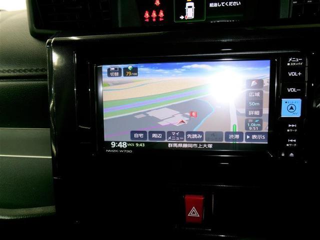 ルーミー G 4WD フルセグ メモリーナビ DVD再生 バックカメラ 衝突被害軽減システム ETC 両側電動スライド LEDランプ アイドリングストップ パノラミックビューモニター スマートキー レーンアシスト(3枚目)