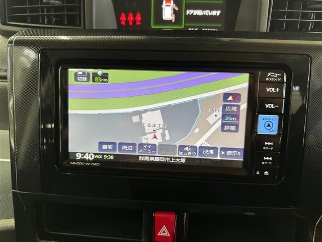 ルーミー G フルセグ メモリーナビ DVD再生 バックカメラ 衝突被害軽減システム ETC ドラレコ 両側電動スライド LEDランプ アイドリングストップ クリアランスソナー レーンアシスト ステアリングスイッチ(4枚目)