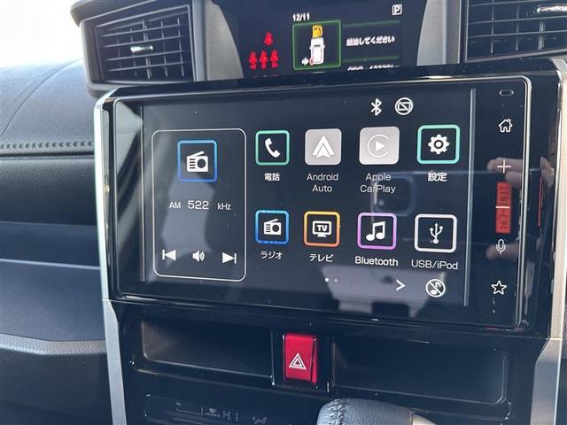 ルーミー カスタムＧ　フルセグ　バックカメラ　衝突被害軽減システム　ドラレコ　両側電動スライド　ＬＥＤランプ　アイドリングストップ　レーンアシスト　オートマチックハイビーム　シートヒーター　全周囲モニタ　ＢＬＵＥＴＯＯＴＨ（4枚目）