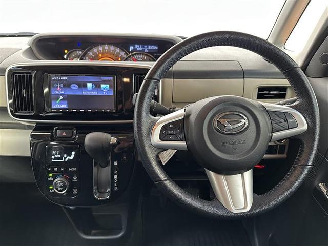 ムーヴキャンバス Ｇ　ＳＡＩＩＩ　横滑り防止　衝突軽減ブレーキ　盗難防止　バックモニター　ＬＥＤライト　アイストップ　スマキー　オートエアコン　キーレス　ベンチシート　ナビＴＶ　ワンセグ　ＡＢＳ　ＥＴＣ　メモリーナビ（3枚目）