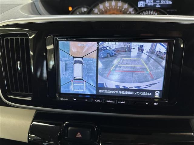 ムーヴキャンバス Ｇ　ＳＡＩＩＩ　横滑り防止　衝突軽減ブレーキ　盗難防止　バックモニター　ＬＥＤライト　アイストップ　スマキー　オートエアコン　キーレス　ベンチシート　ナビＴＶ　ワンセグ　ＡＢＳ　ＥＴＣ　メモリーナビ（4枚目）