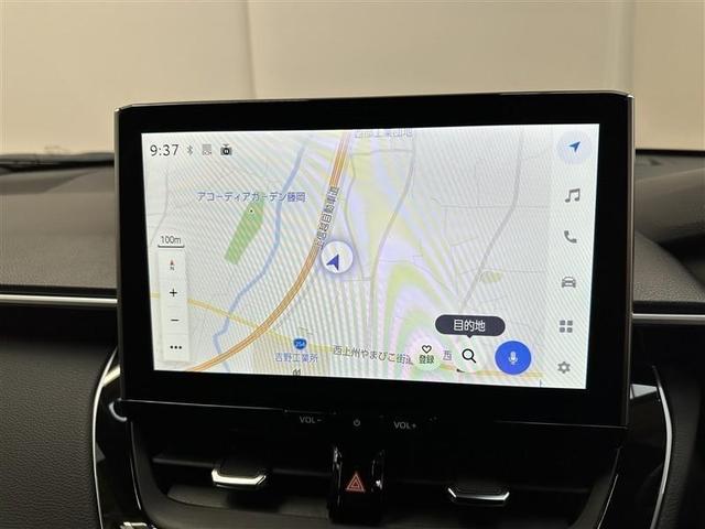 カローラクロス ハイブリッド　Ｚ　パノラマルーフ　電動シート　半革シート　衝突軽減ブレ　メモリーナビ　ＡＣ１００Ｖ　ＬＥＤライト　オートクルーズコントロール　キーレス　アルミホイール　フルセグＴＶ　ドラレコ　４ＷＤ　スマートキー（11枚目）