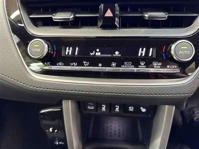 カローラクロス ハイブリッド　Ｚ　パノラマルーフ　電動シート　半革シート　衝突軽減ブレ　メモリーナビ　ＡＣ１００Ｖ　ＬＥＤライト　オートクルーズコントロール　キーレス　アルミホイール　フルセグＴＶ　ドラレコ　４ＷＤ　スマートキー（13枚目）