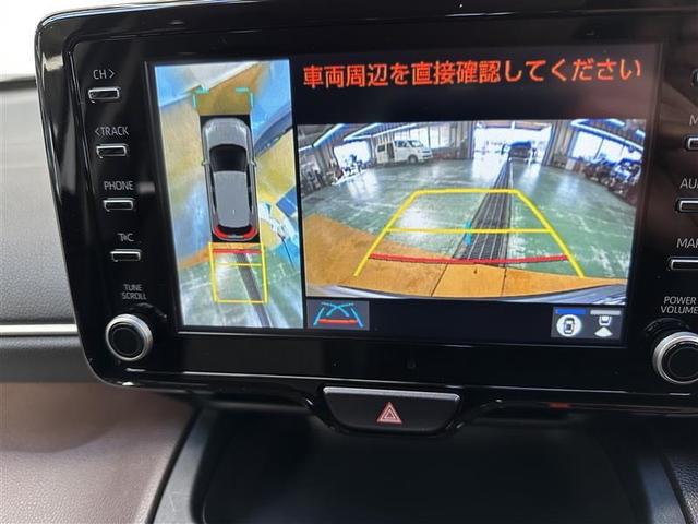 ヤリスクロス ハイブリッドＺ　クルーズＣ　横滑防止装置　リアカメラ　フルセグ地デジ　ＬＥＤライト　メモリーナビゲーション　ナビ＆ＴＶ　盗難防止装置　電動シート　ドライブレコーダー　ＡＷ　キーレス　スマートキー　ＡＢＳ　４ＷＤ（4枚目）