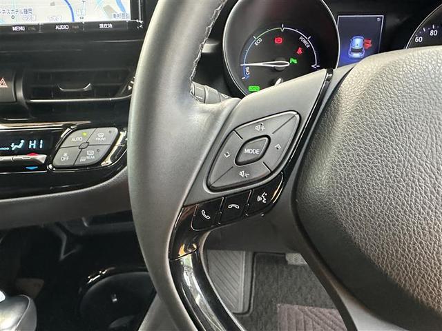 C-HR G エマージェンシーブレーキ カーテンエアバック ESC パワーウインドウ バックモニタ- パワステ LEDヘッドライ TVナビ キーレスエントリー 半革シート フルオートエアコン AW ETC付 ABS(5枚目)
