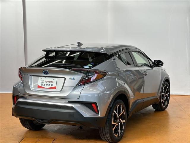 C-HR G エマージェンシーブレーキ カーテンエアバック ESC パワーウインドウ バックモニタ- パワステ LEDヘッドライ TVナビ キーレスエントリー 半革シート フルオートエアコン AW ETC付 ABS(9枚目)