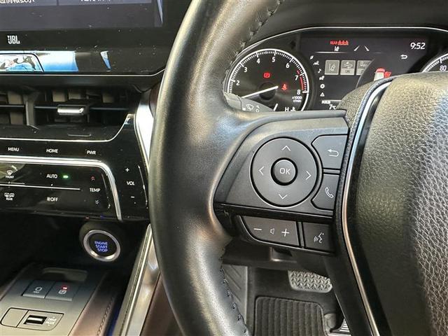 ハリアー Z レザーパッケージ TVナビ パノラマガラスルーフ 地上デジタル 盗難防止装置 革S パワ-シ-ト メモリナビ 横滑り防止機能 ドラレコ付 エアバッグ Bモニター アルミ クルコン LED付 ABS パワーウィンドウ(6枚目)