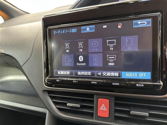 ノア ハイブリッドG スマキー フルセグテレビ DVD再生可能 LEDライト オートクルーズ 盗難防止 オートエアコン リアエアコン AW TVナビ 横滑防止 ABS メモリーナビ 3列シート キーレスエントリー PS(11枚目)