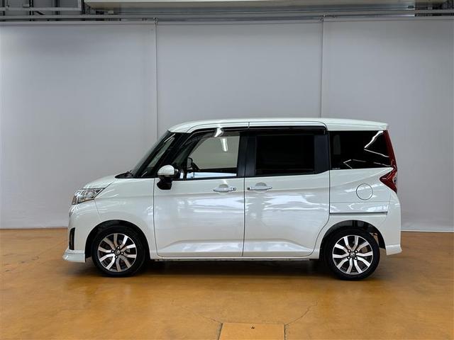 ルーミー カスタムG-T Iストップ Bカメラ ドライブレコーダ DVD再生可 Aクルコン LEDへッドライト エアコン スマキー エアバック Wエアバック ナビTV キーフリー ETC付 イモビ 横滑り防止機能 パワステ(8枚目)