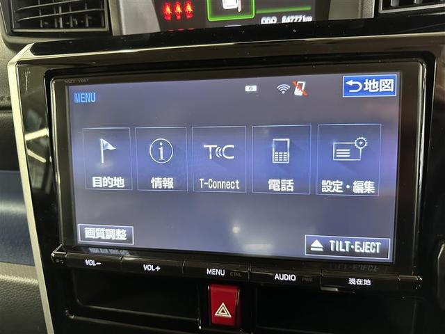 ルーミー カスタムG-T Iストップ Bカメラ ドライブレコーダ DVD再生可 Aクルコン LEDへッドライト エアコン スマキー エアバック Wエアバック ナビTV キーフリー ETC付 イモビ 横滑り防止機能 パワステ(10枚目)