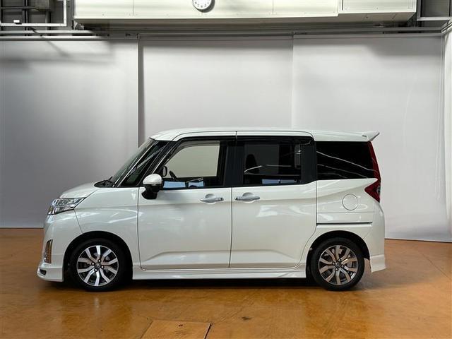 ルーミー カスタムG-T Iストップ Bカメラ エアロ DVD再生可 Aクルコン LEDへッドライト エアコン スマキー エアバック Wエアバック ナビTV キーフリー ETC付 イモビ 横滑り防止機能 アルミホイール ABS(9枚目)