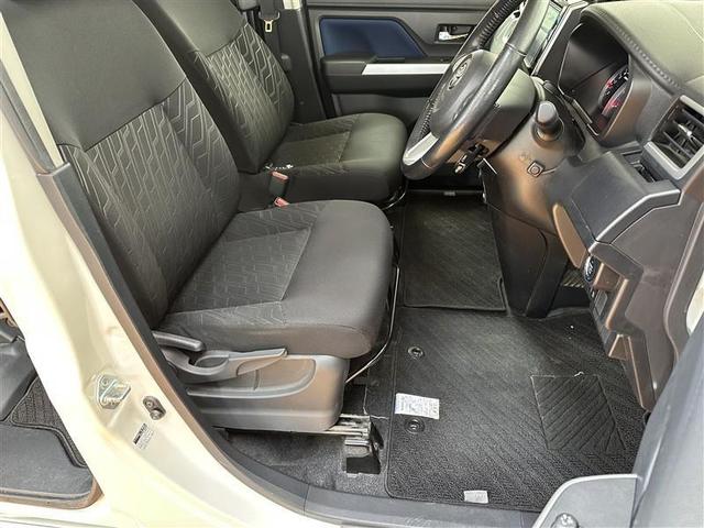 ルーミー カスタムG-T Iストップ Bカメラ エアロ DVD再生可 Aクルコン LEDへッドライト エアコン スマキー エアバック Wエアバック ナビTV キーフリー ETC付 イモビ 横滑り防止機能 アルミホイール ABS(19枚目)