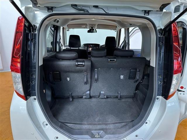 ルーミー カスタムG-T Iストップ Bカメラ エアロ DVD再生可 Aクルコン LEDへッドライト エアコン スマキー エアバック Wエアバック ナビTV キーフリー ETC付 イモビ 横滑り防止機能 アルミホイール ABS(21枚目)