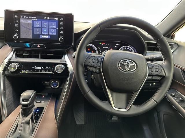 ハリアーハイブリッド Ｇ　ＡＣ１００　バックモニタ－　運転席パワーシート　デュアルエアバッグ　ＬＥＤヘッドライト　盗難防止装置　横滑り防止機能　キーレス　オートクルーズ　ＡＢＳ　アルミホイール　エアバッグ　メモリーナビ（2枚目）