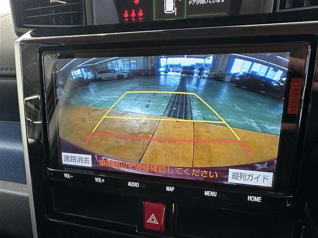 ルーミー カスタムG-T Iストップ Bカメラ ドライブレコーダ DVD再生可 Aクルコン LEDへッドライト エアコン スマキー エアバック Wエアバック ナビTV キーフリー ETC付 イモビ 横滑り防止機能 パワステ(4枚目)