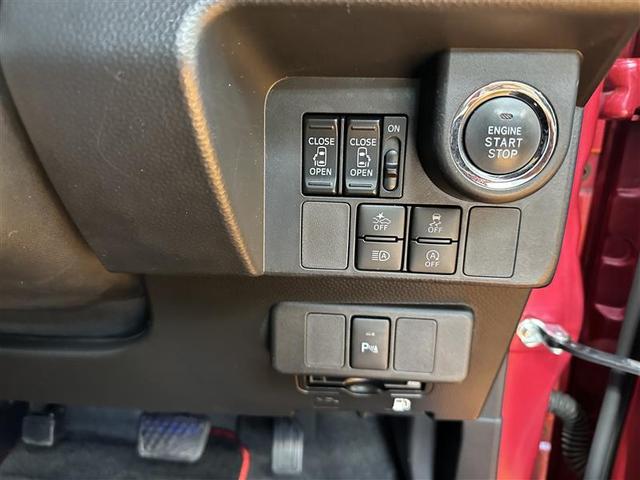 ルーミー カスタムG-T Iストップ Bカメラ ドライブレコーダ DVD再生可 Aクルコン LEDへッドライト エアコン スマキー エアバック Wエアバック ナビTV キーフリー ETC付 イモビ 横滑り防止機能 パワステ(16枚目)