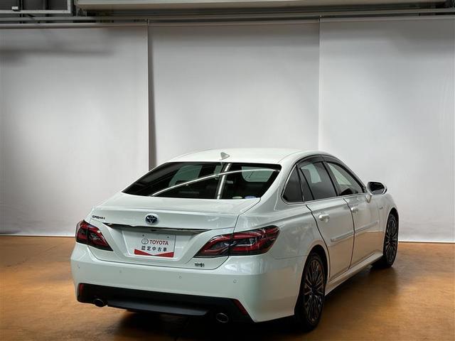 クラウンハイブリッド Ｓ　スポーツスタイル　ＰＣＳ　盗難防止　ドライブレコーダー　フルセグＴＶ　オートクルーズコントロール　ＤＶＤ　ＡＡＣ　パワーシート　ナビ＆ＴＶ　エアバッグ　横滑り防止装置　メモリーナビ　アルミホイール　助手席エアバッグ（9枚目）