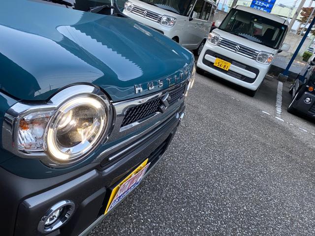 JスタイルII Bluetooth地デジナビ付届出済み未使用車 フロアマット ハンズフリー CD 走行中TV USB端子 LEDライト シートヒーター スズキセーフティサポート メーカー保証(3枚目)