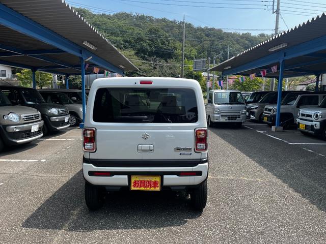 ハスラー ハイブリッドＸ　４ＷＤ　Ｂｌｕｅｔｏｏｔｈ地デジナビ付　届出済み未使用車　スズキセーフティサポート　ＬＥＤライト　シートヒーター　アルミ　ハスラーロゴ　メーカー保証付（5枚目）