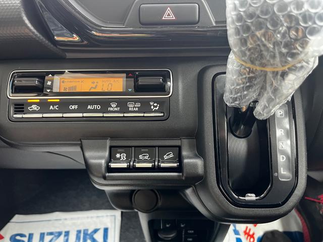 ハスラー ハイブリッドＸ　４ＷＤ　Ｂｌｕｅｔｏｏｔｈ地デジナビ付　届出済み未使用車　スズキセーフティサポート　ＬＥＤライト　シートヒーター　アルミ　ハスラーロゴ　メーカー保証付（10枚目）