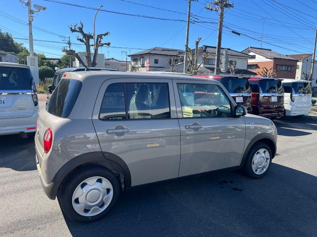 アルトラパン ハイブリッドG マイナー後モデル Bluetoothナビ付届出済み未使用車 スズキセーフティサポート シートヒーター メーカー保証付(3枚目)