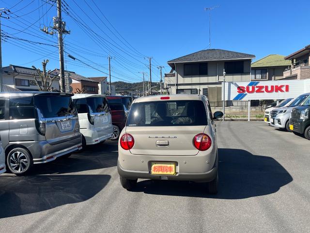 アルトラパン ハイブリッドG マイナー後モデル Bluetoothナビ付届出済み未使用車 スズキセーフティサポート シートヒーター メーカー保証付(4枚目)