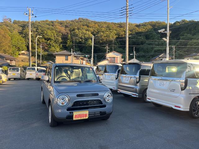 アルトラパンＬＣ ハイブリッドＬ　マイナー後モデル　Ｂｌｕｅｔｏｏｔｈナビ付届出済み未使用車　ハンズフリー　ＣＤ　スズキセーフティサポート　シートヒーター　オートエアコン　メーカー保証付（3枚目）