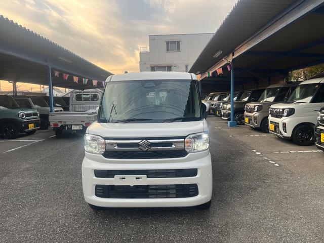 スペーシア ハイブリッドG Bluetoothフルセグ地デジナビ付き届出済み未使用車 CD ンズフリー スズキセーフティサポート スマートキ― LEDヘッドライト メーカー保証(2枚目)