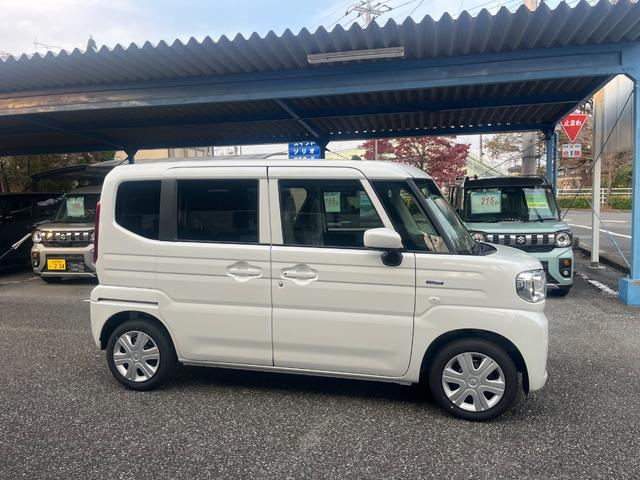 スペーシア ハイブリッドG Bluetoothフルセグ地デジナビ付き届出済み未使用車 CD ンズフリー スズキセーフティサポート スマートキ― LEDヘッドライト メーカー保証(3枚目)