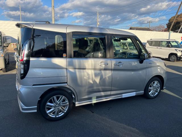 ソリオ ハイブリッドＭＺ　マイナー後モデル　メーカーオプションスズキコネクト全方位９型Ｂｌｕｅｔｏｏｔ地デジナビ付　　両側オートスライドドア　スズキセーフティサポート　ＬＥＤ　シートヒーター　メーカー保証（4枚目）