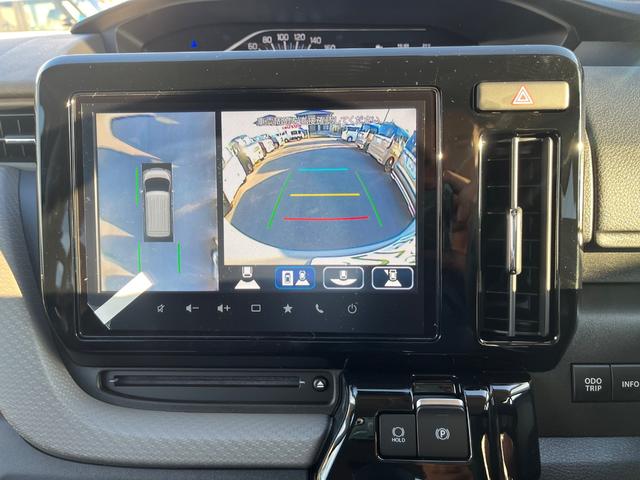 ソリオ ハイブリッドＭＺ　マイナー後モデル　メーカーオプションスズキコネクト全方位９型Ｂｌｕｅｔｏｏｔ地デジナビ付　　両側オートスライドドア　スズキセーフティサポート　ＬＥＤ　シートヒーター　メーカー保証（7枚目）